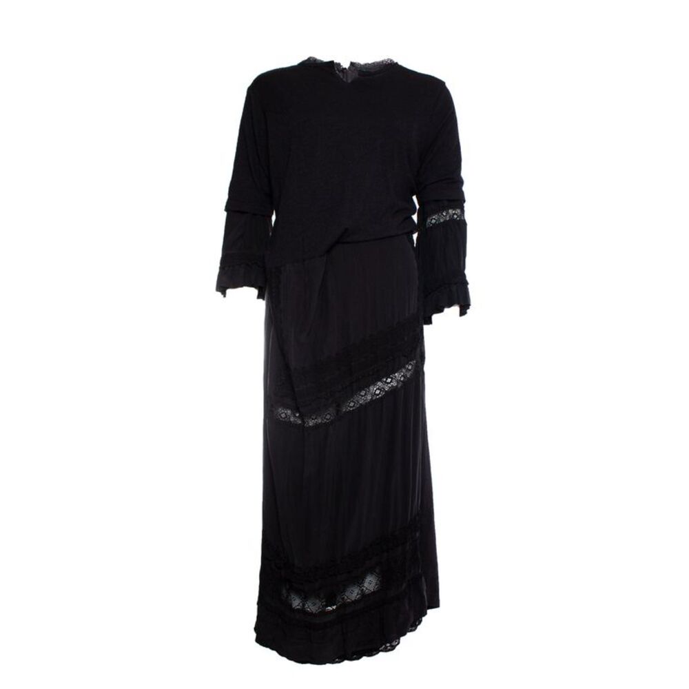 Comme des garçons asymmetric maxi dress